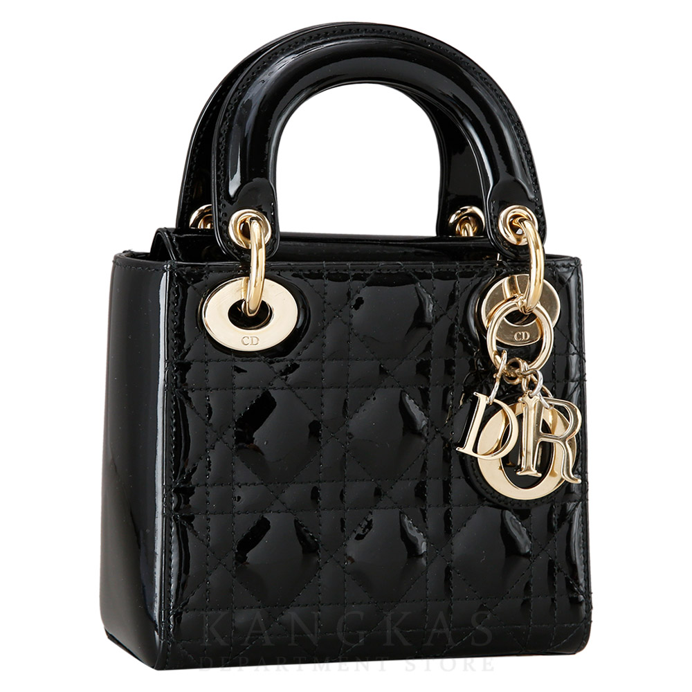 CHRISTIAN DIOR(USED)크리스찬디올 페이던트 레이디디올 미니 백